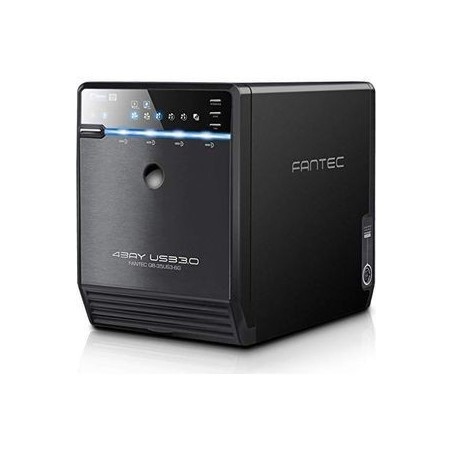 FANTEC QB-35US3-6G 4-Bay Hard Disk Array - High-Performance Storage Solution for Your Data Needs!
